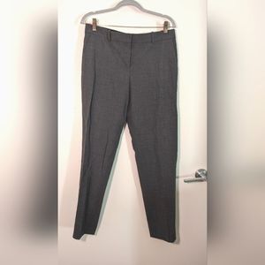 NWT Theory wool trouser, tapered leg, grey